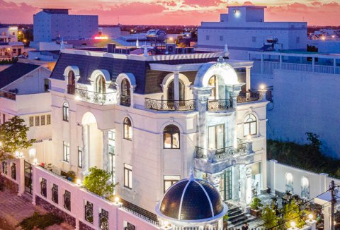 Biệt thự như lâu đài tại Bạc Liêu