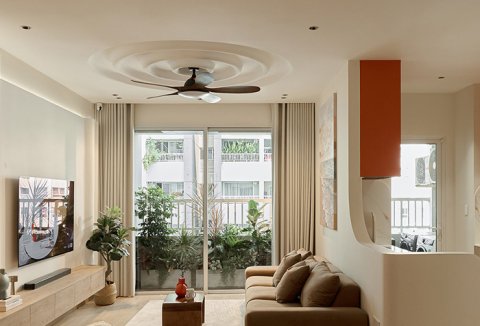 Căn hộ 102 m2 như không gian 'chữa lành' tâm trạng