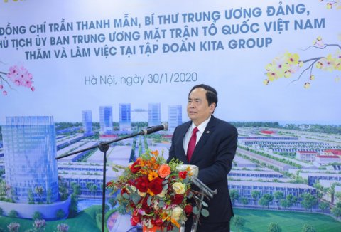 KITA Group đón Chủ tịch UBTƯ MTTQ Việt Nam đến thăm và làm việc đầu năm Canh Tý