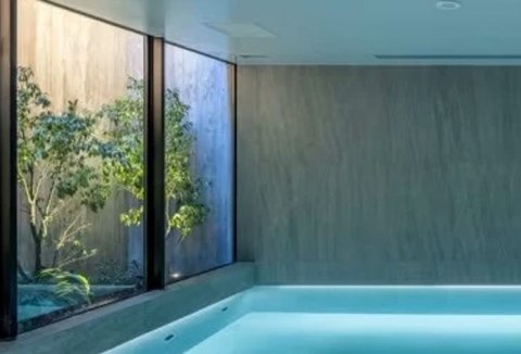 Ngôi nhà có bể bơi dưới tầng hầm gây sốt ở Nhật Bản