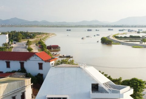 Nhà phố ở Quảng Bình lấy cảm hứng từ hang động