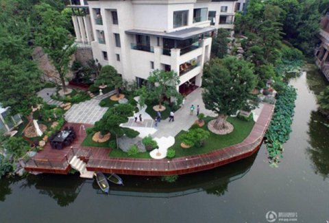 Choáng với vườn nhà trị giá 265 tỉ đồng của đại gia Trung Quốc