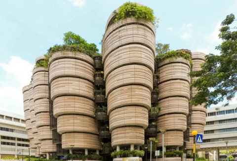 Những tòa nhà độc đáo ở Singapore