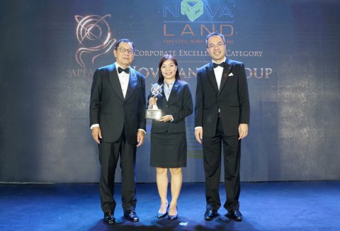 Tập đoàn Novaland nhận giải doanh nghiệp Việt Nam xuất sắc châu Á 2019