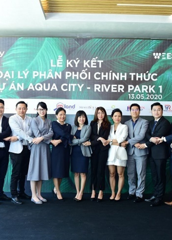 12 đại lý phân phối phân khu River Park 1 của Aqua City