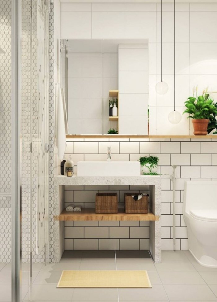 7 cách biến tấu để tăng cảm giác rộng rãi cho nhà vệ sinh nhỏ hẹp
