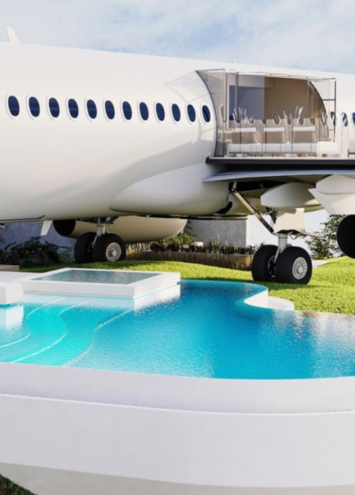 Biệt thự nghỉ dưỡng bên trong chiếc Boeing 737