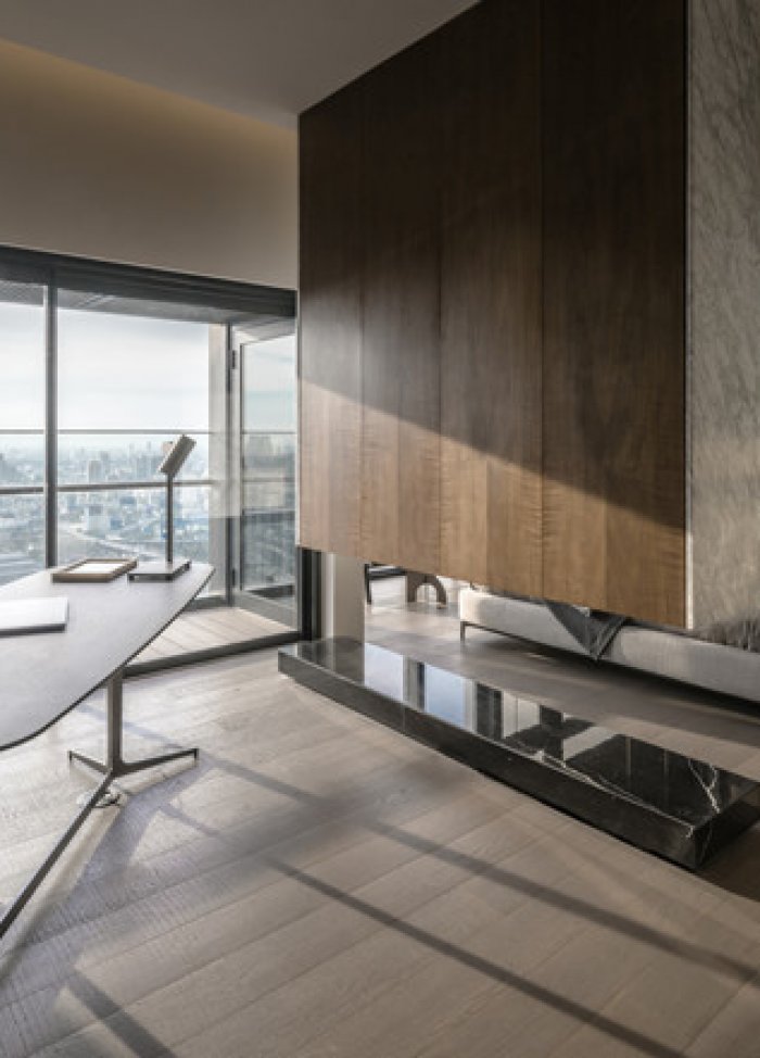 Căn hộ 131m² sang trọng của quý ông độc thân