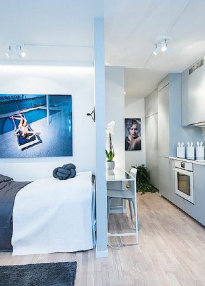  Cần gì phải ở nhà to khi có căn hộ chỉ 25m² được bố trí và thiết kế nội thất tuyệt đẹp như thế này