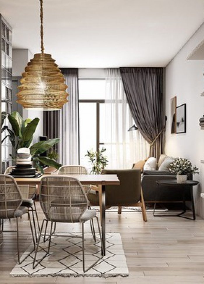 Căn hộ 30m2 có nội thất đơn giản nhưng vô cùng sang trọng