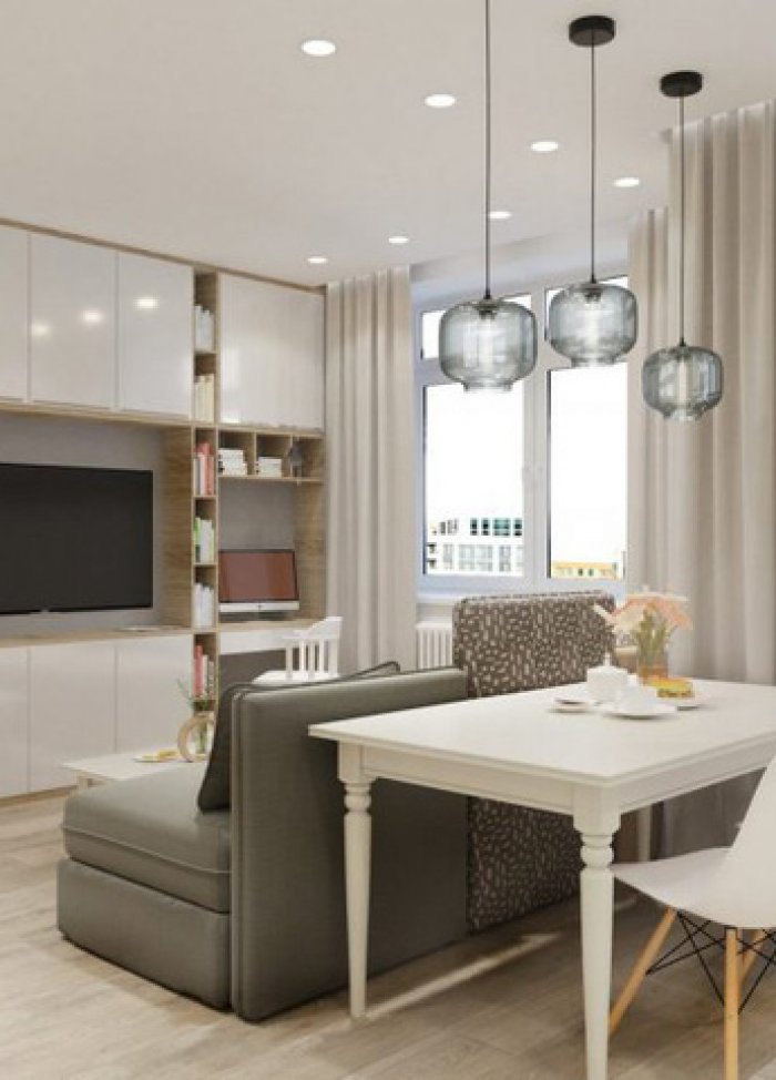 Thiết kế nội thất "cực chất" của căn hộ 37m² cho người độc thân