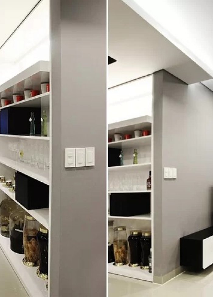  Cải tạo căn hộ góc với chi phí 400 triệu