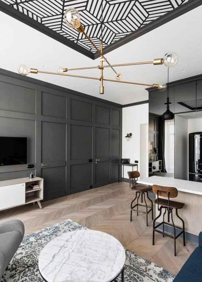 Căn hộ 49m² được cải tạo từ nhà cũ gần 100 năm tuổi