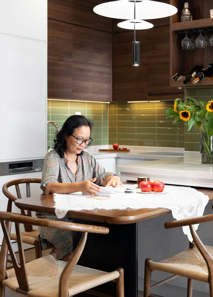 Căn hộ 65 m2 có nội thất thiết kế riêng cho người lớn tuổi ở Hưng Yên