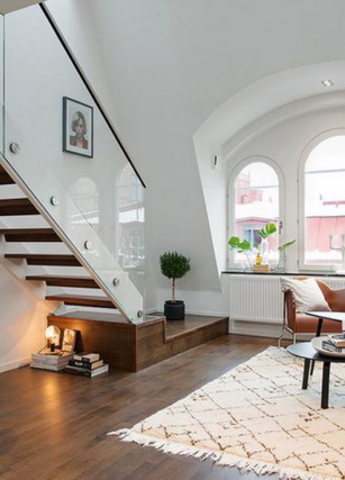 Thiết kế nội thất tuyệt vời của căn nhà chỉ 55m² cho các gia đình trẻ