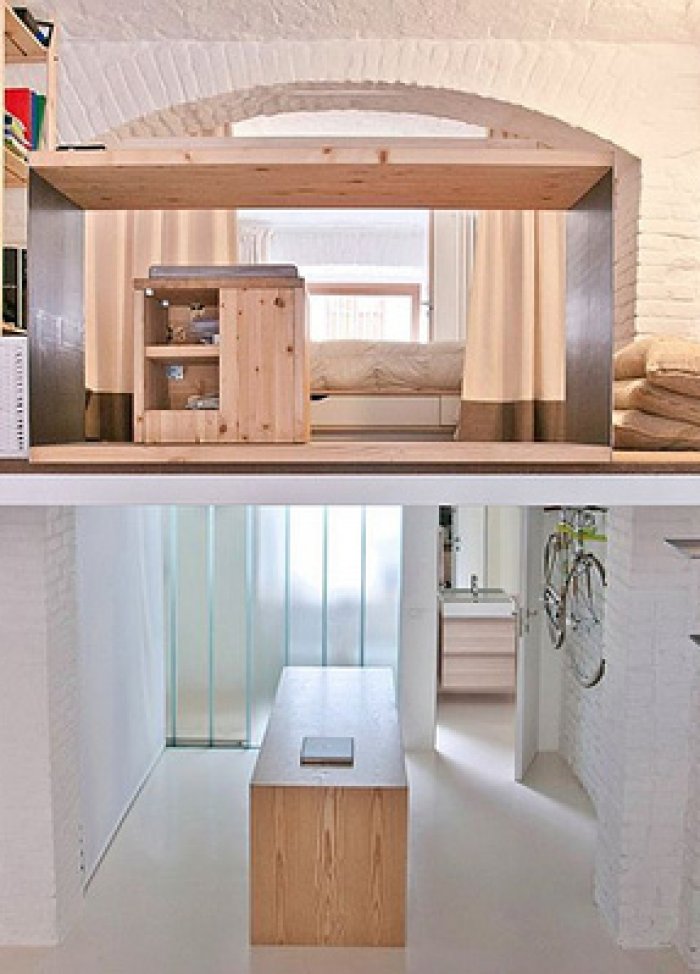 Thiết kế gác lửng tạo điểm nhấn độc đáo cho căn hộ