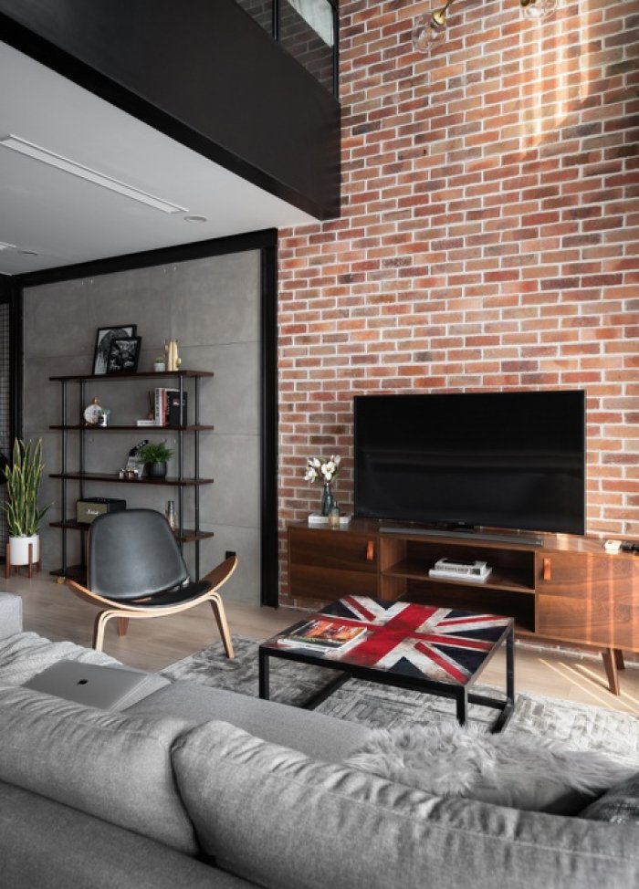 Căn hộ duplex với phong cách ‘công xưởng’ tại Hà Nội