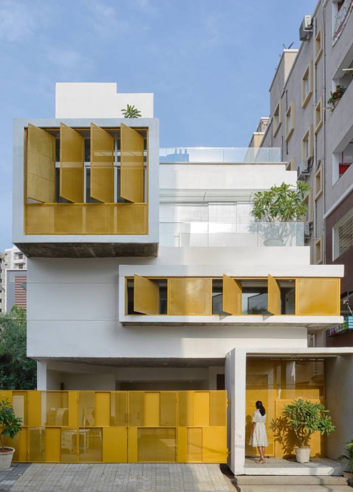 Căn nhà phố hiện đại, Soul Garden House tỏa sáng rực rỡ, ngập tràn ánh sáng Mặt Trời