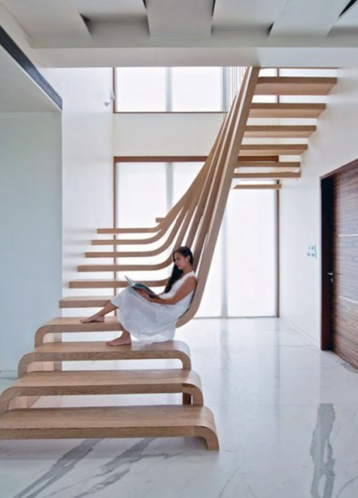 Cầu thang bằng đá đã lỗi thời, đây mới là xu hướng mới của tương lai