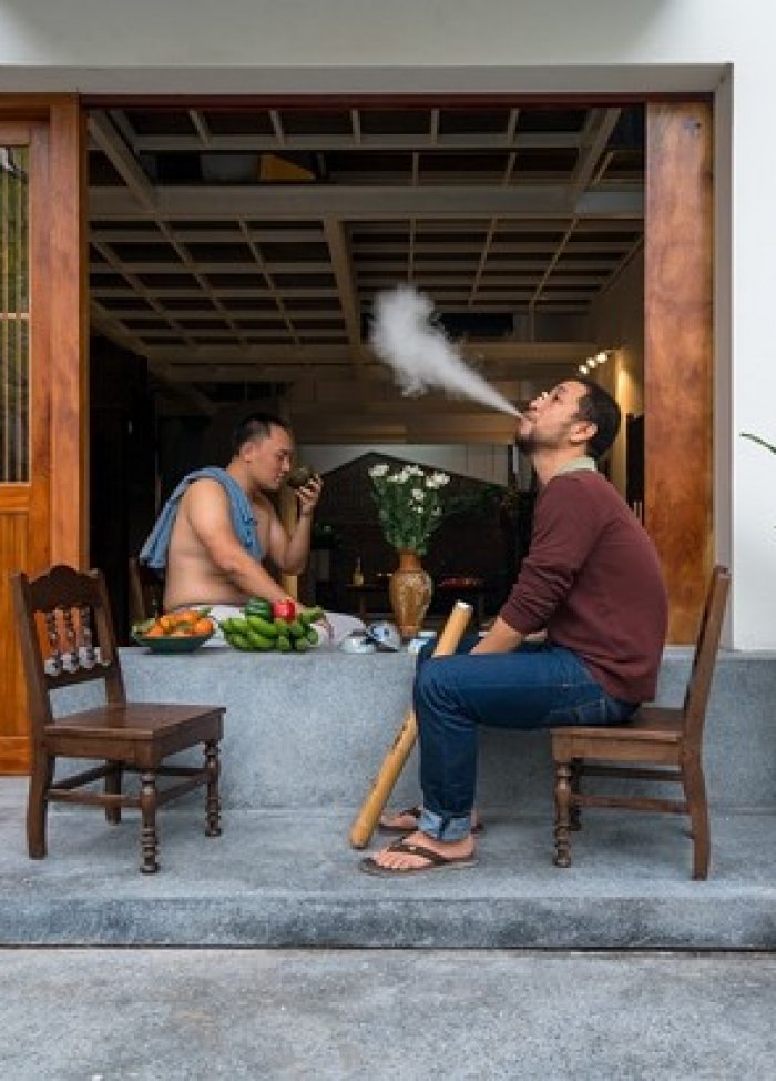 Cúc Cu House - Ngôi nhà đặc biệt đố bạn tìm thấy sự cân đối 