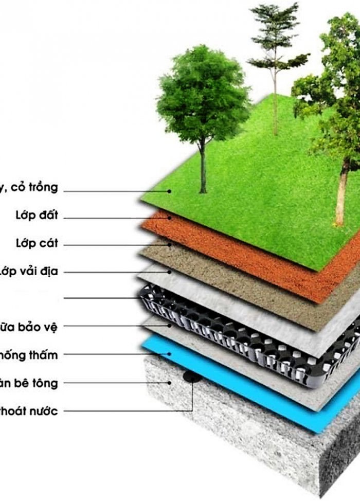 Doanh nhân làm vườn chim trên sân thượng