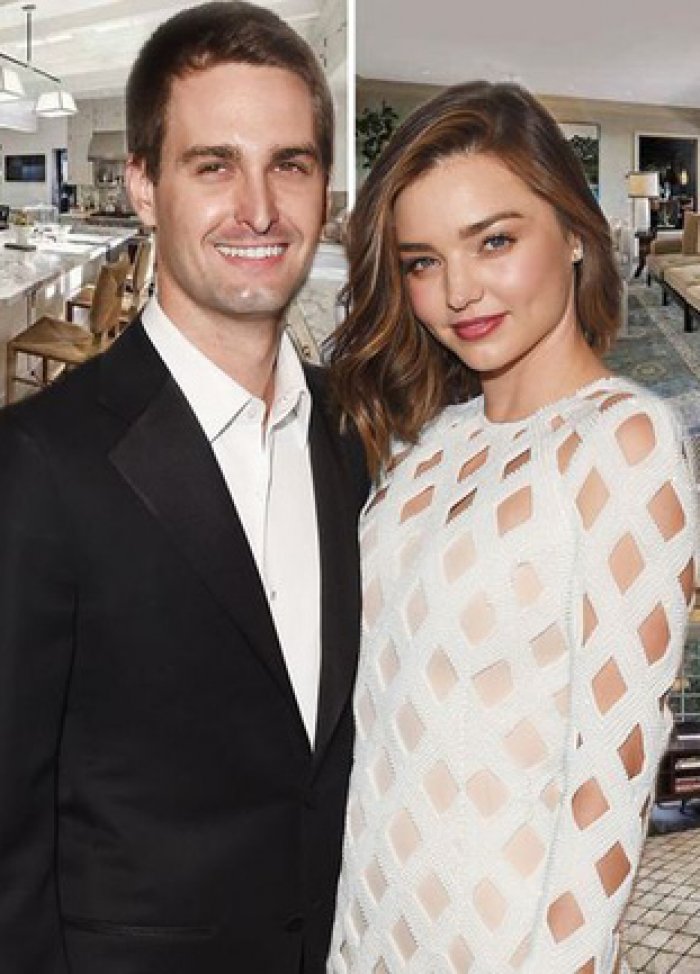 Bên trong căn nhà trị giá 12 triệu đô của CEO Evan Spiegel và vợ mới cưới Miranda Kerr có gì?