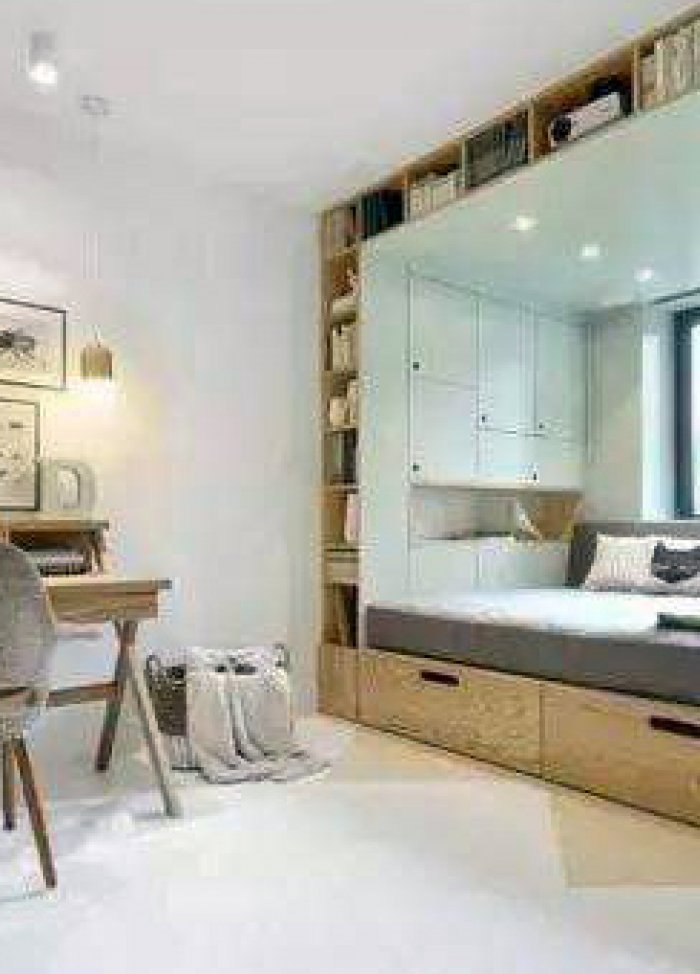Những mẫu giường ngủ siêu tiết kiệm diện tích