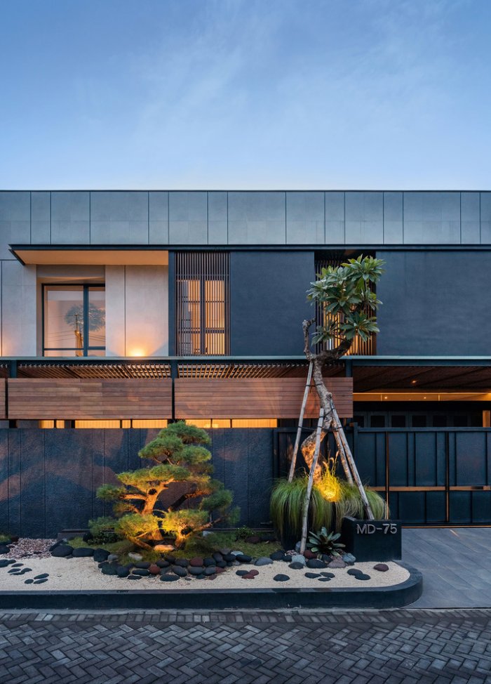 J House / y0 Design Architect: Căn biệt thự hiện đại vị trí lô góc ấn tượng