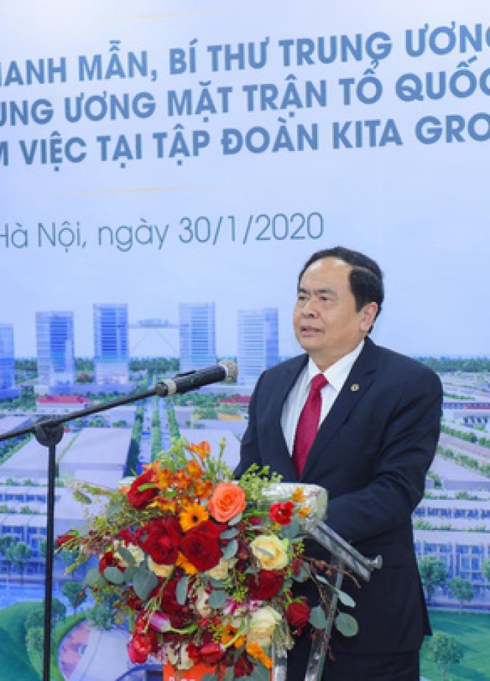 KITA Group đón Chủ tịch UBTƯ MTTQ Việt Nam đến thăm và làm việc đầu năm Canh Tý