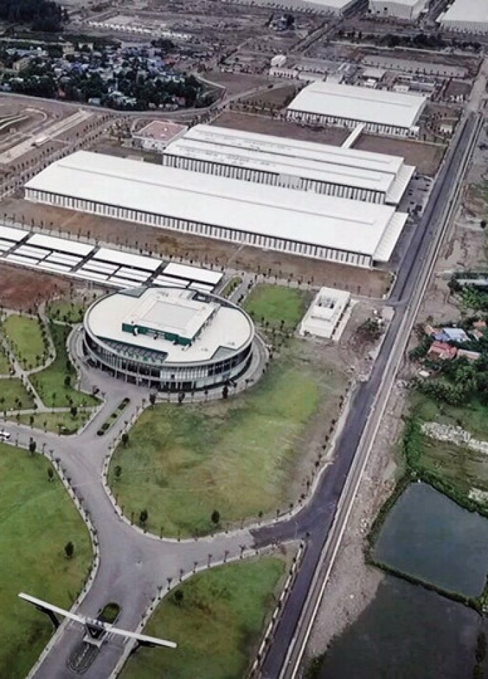 Nhà máy lắp ráp xe của VinFast, chẳng khác nào Gigafactory Elon Musk!