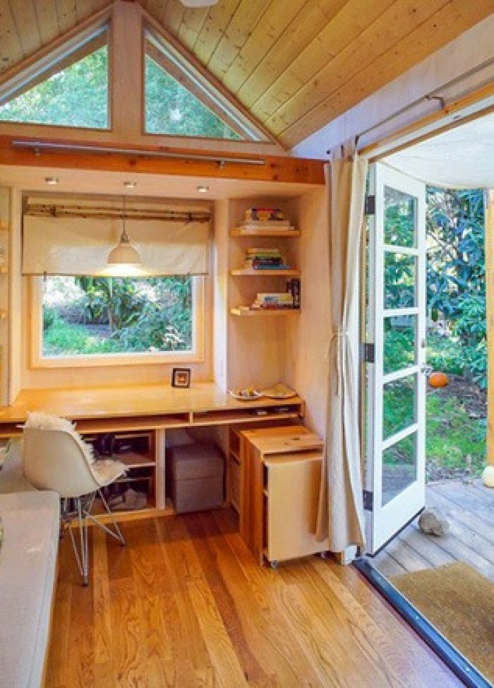 Ngôi nhà 13m² "hút hồn" người xem của cô nàng độc thân