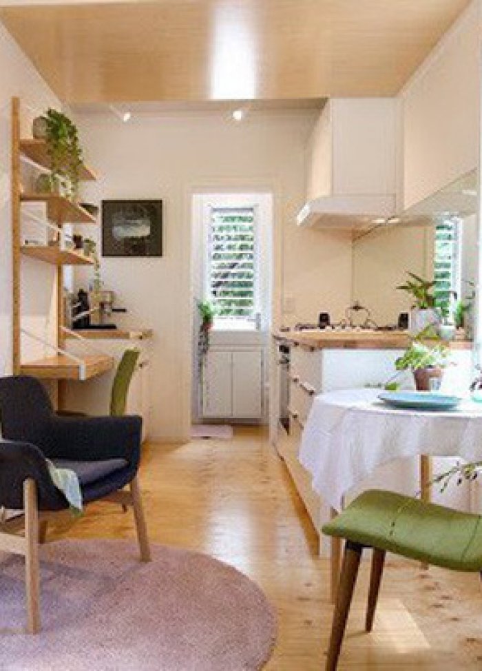 Ngôi nhà di động 15m² càng nhìn càng thấy đẹp