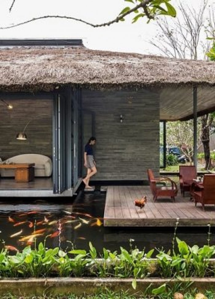 Ngôi nhà mái tranh ở Long An đoạt giải thưởng của báo Mỹ