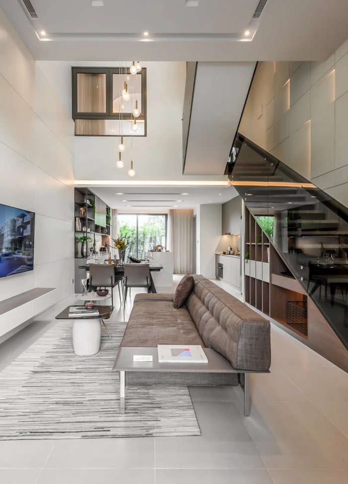 Ngôi nhà tối giản rộng 280 m2 cho gia đình 4 thành viên