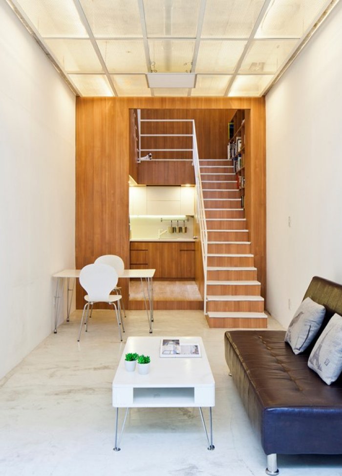 Nhà 30 m² tràn ánh sáng ở Sài Gòn