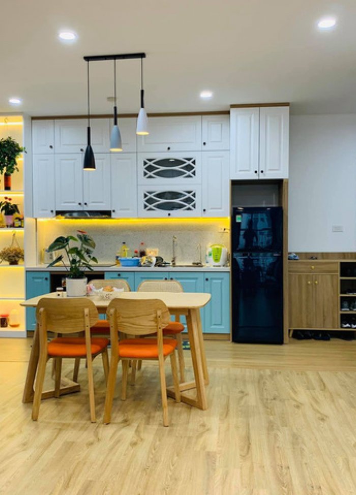 Nhà ở xã hội 69m² siêu ấm áp và tiện ích với chi phí cải tạo 200 triệu đồng của cặp vợ chồng 9X ở Từ Liêm, Hà Nội