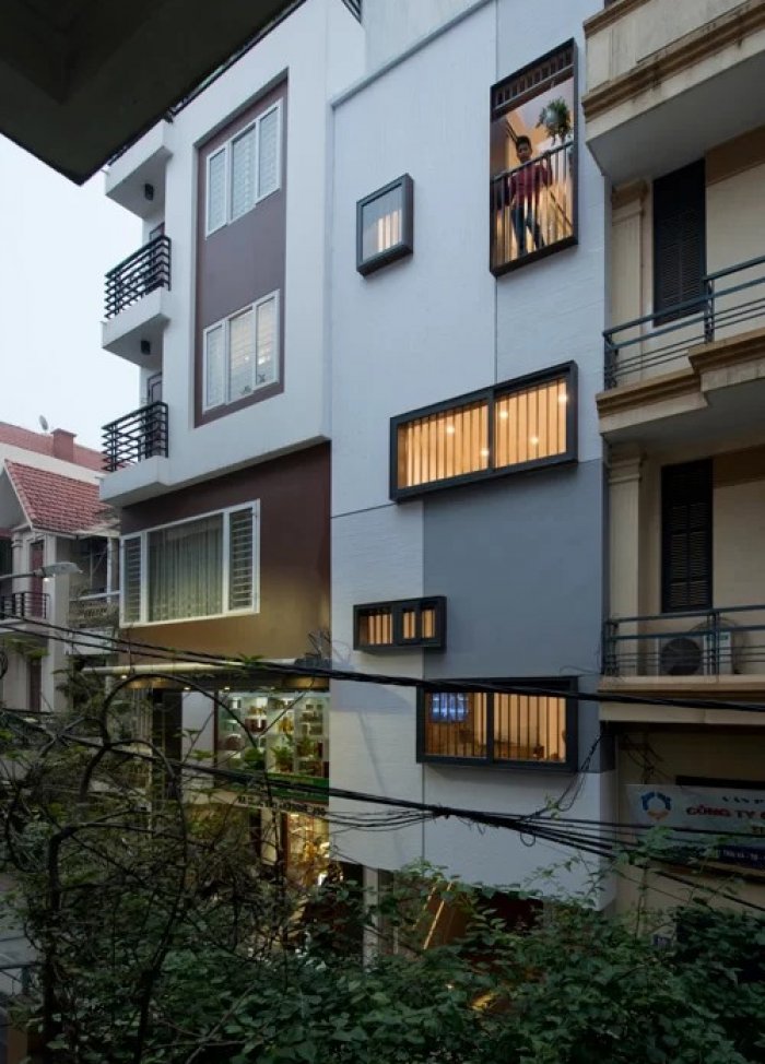  Ánh sáng ngập tràn trong nhà ống 42 m² ở Hà Nội