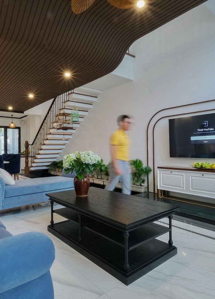 Nhà phố phong cách Indochine của vợ chồng trẻ