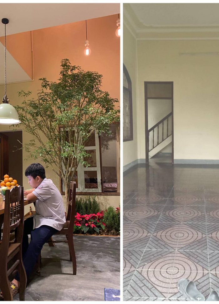 Nhà trên đồi 123,5m2 cải tạo hết 500 triệu đồng nhờ sự tính toán khéo