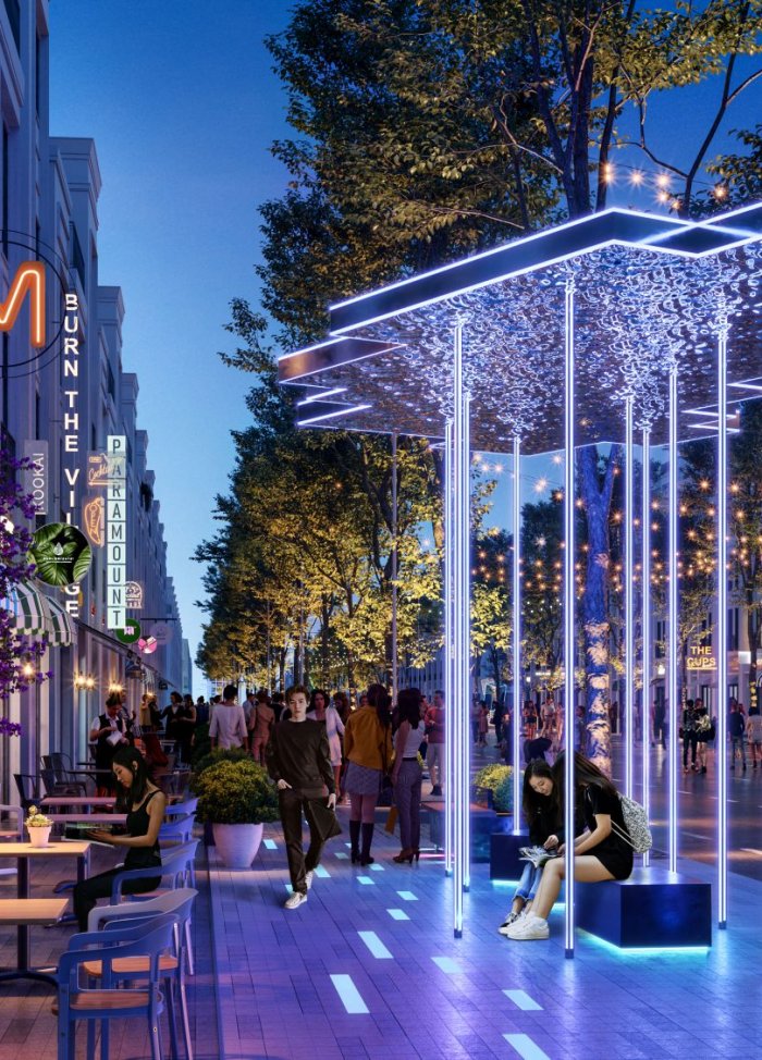 Nhịp sống về đêm sôi động giữa lòng đại đô thị Stella Mega City