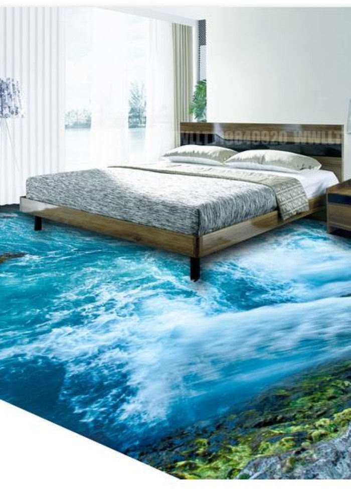 10+ mẫu sàn 3D mang làn nước xanh trong vắt vào ngôi nhà của bạn