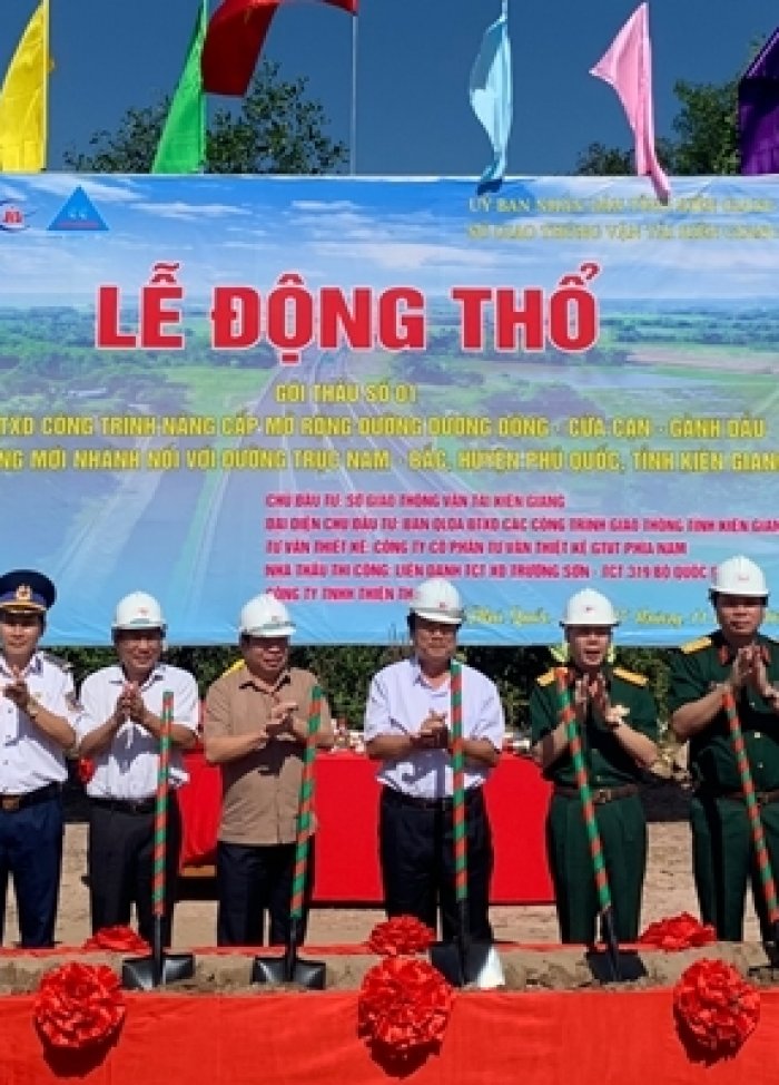 Thêm 920 tỷ đồng đầu tư đường giao thông Phú Quốc
