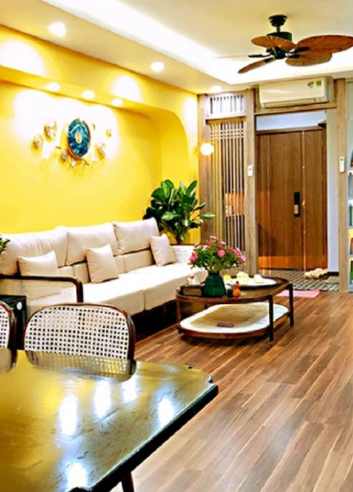 Thiết kế căn hộ phong cách Indochine với chi phí 900 triệu đồng