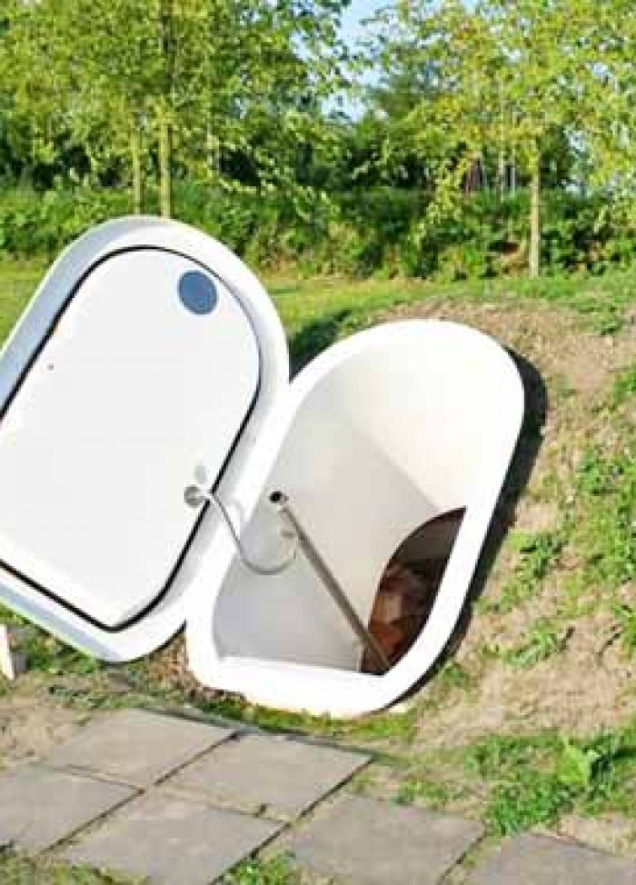  Tủ lạnh dưới lòng đất không cần điện
