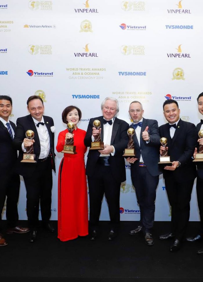 Vinpearl đạt 9 giải tại WTA 2019 khu vực châu Á - châu Đại Dương