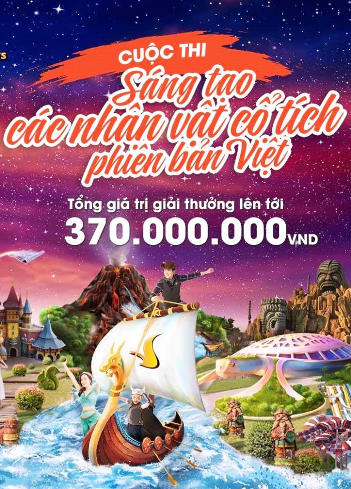 VinWonders khởi động cuộc thi “Sáng tạo các nhân vật cổ tích phiên bản Việt”