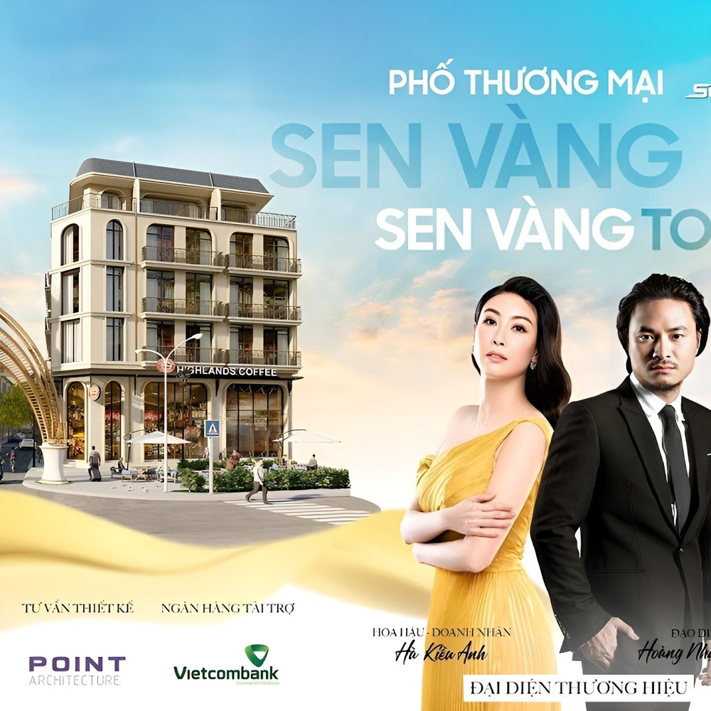 Nhà phố thương mại Sen Vàng Town
