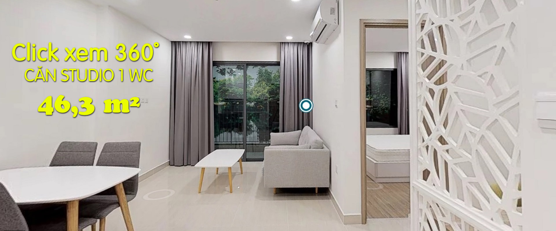 căn 46.3m² Vinhomes Grand Park
